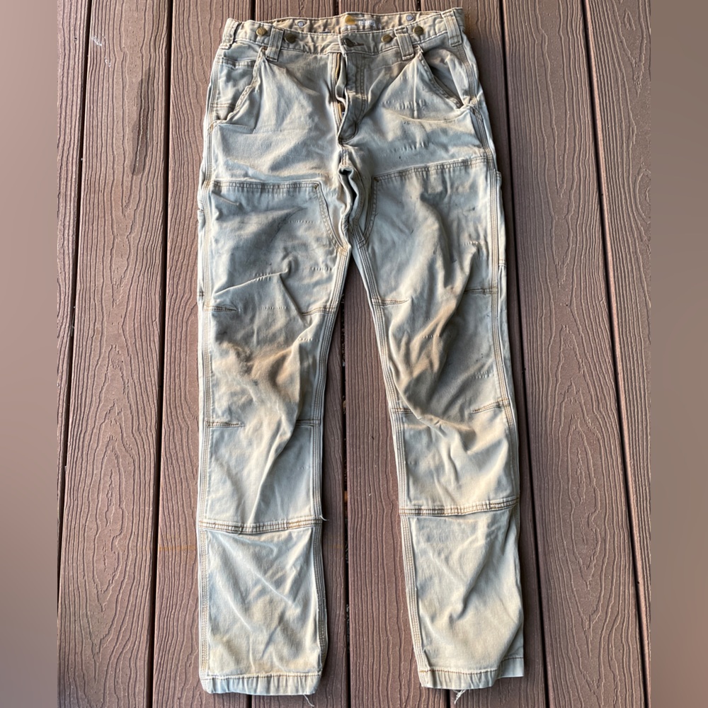 Carhartt 102802 - Rugged Flex Rigby Double Front Pant - Khaki